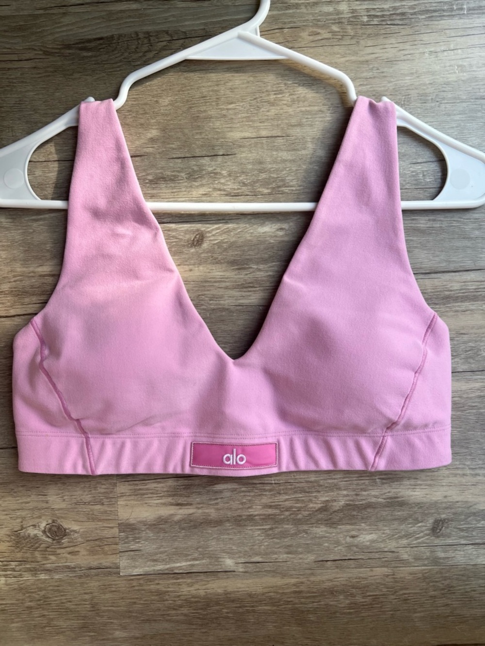NWOT Alosoft Sincere Bra in Candy Heart Pink